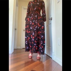 Diane con Furstenberg Drawstring Dress